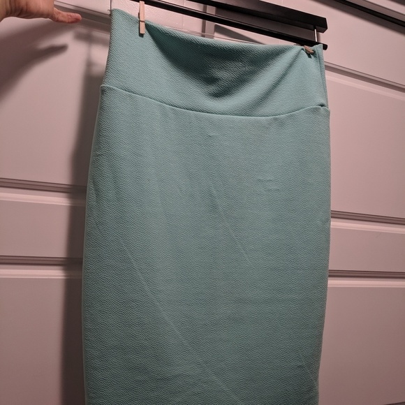 Vintage Mint green pencil skirt - Picture 2 of 3